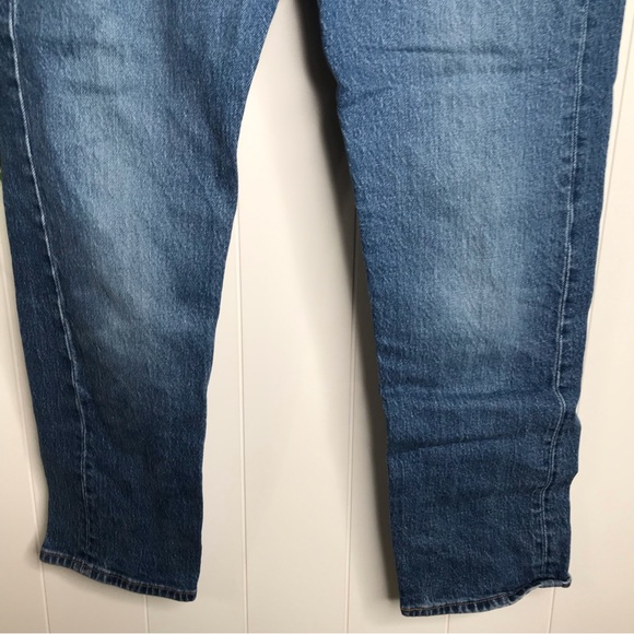 Levi's Jeans Women 26 Wedgie Straight Blue Button Fly - Picture 3 of 13